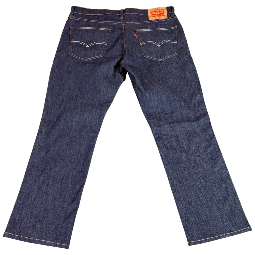 Levi's 511‎ Slim Fit Jeans Mens 36x30 (37x27) Blue Denim Dark Wash Straight Leg